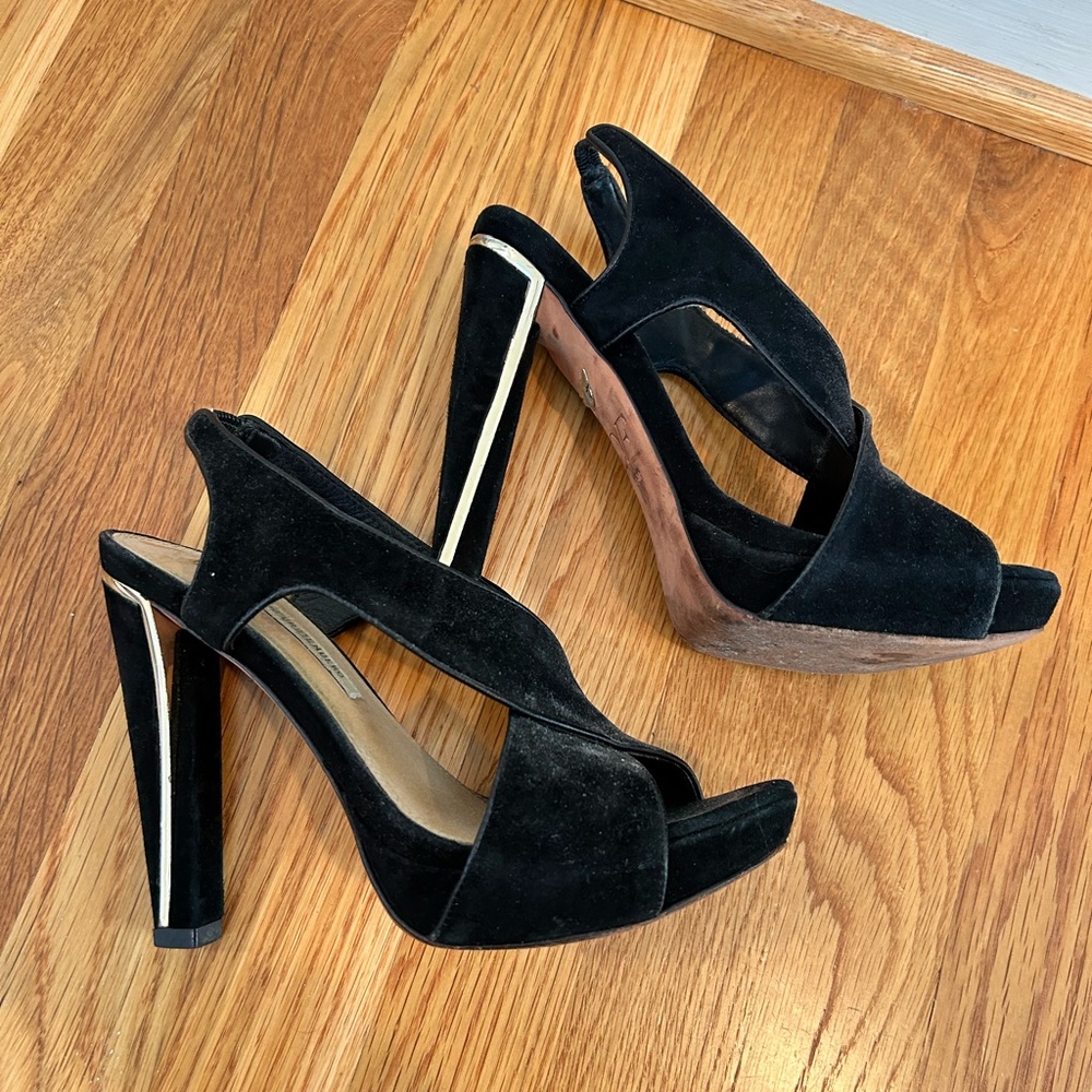 Diane von Furstenburg Slingback Heels (size 6)